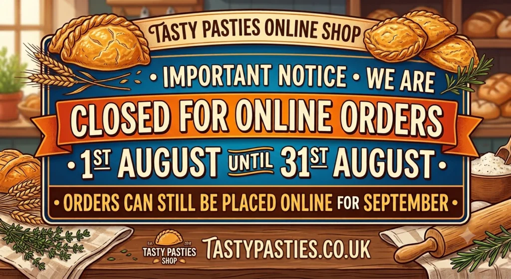 tastypasties.co.uk-august26-online-orders-Summerclosure